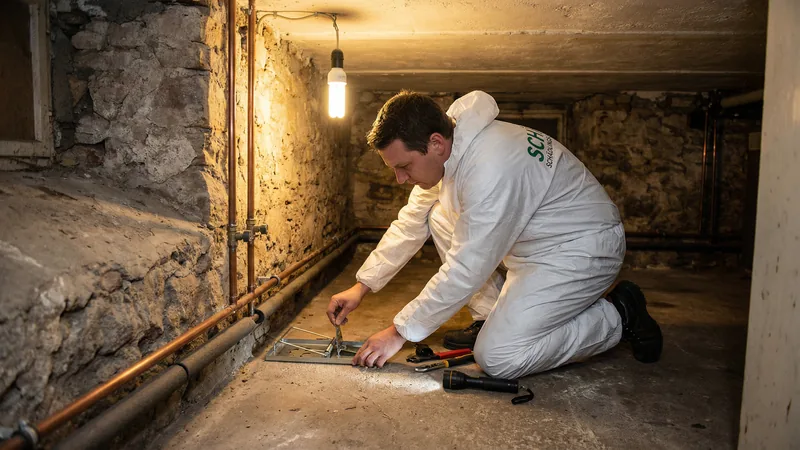 Mäuse im Keller bekämpfen: Anleitung