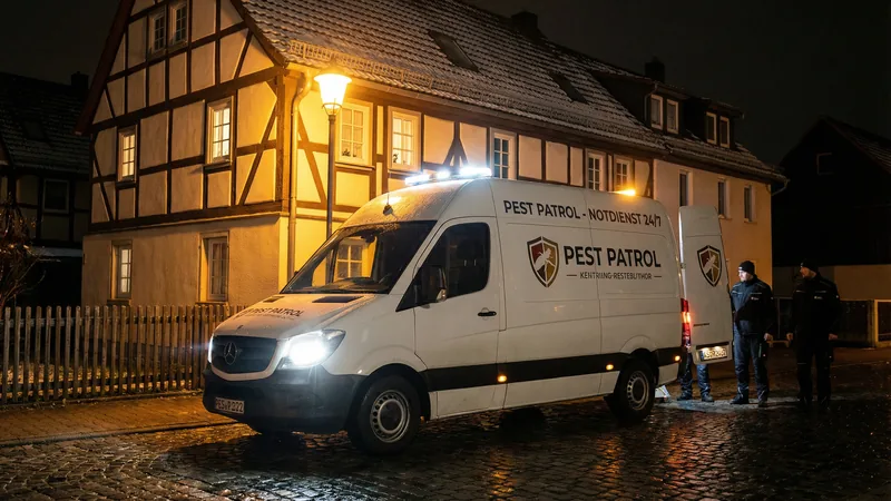 Kammerjäger Notdienst: Hilfe in der Nacht
